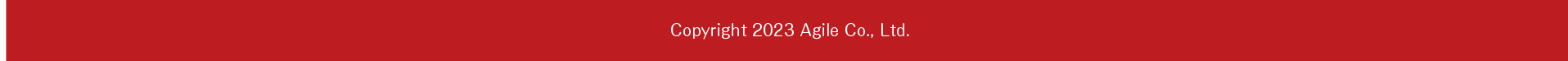 Copyright 2023 Agile Co., Ltd.